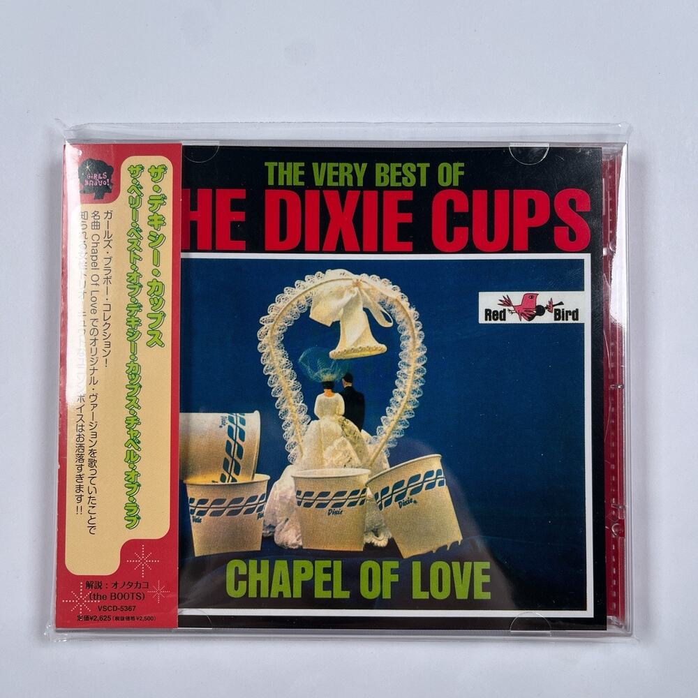 Very Best of the Dixie Cups: Chapel of Love CD Japan Pressing w/ OBI VSCD-5367